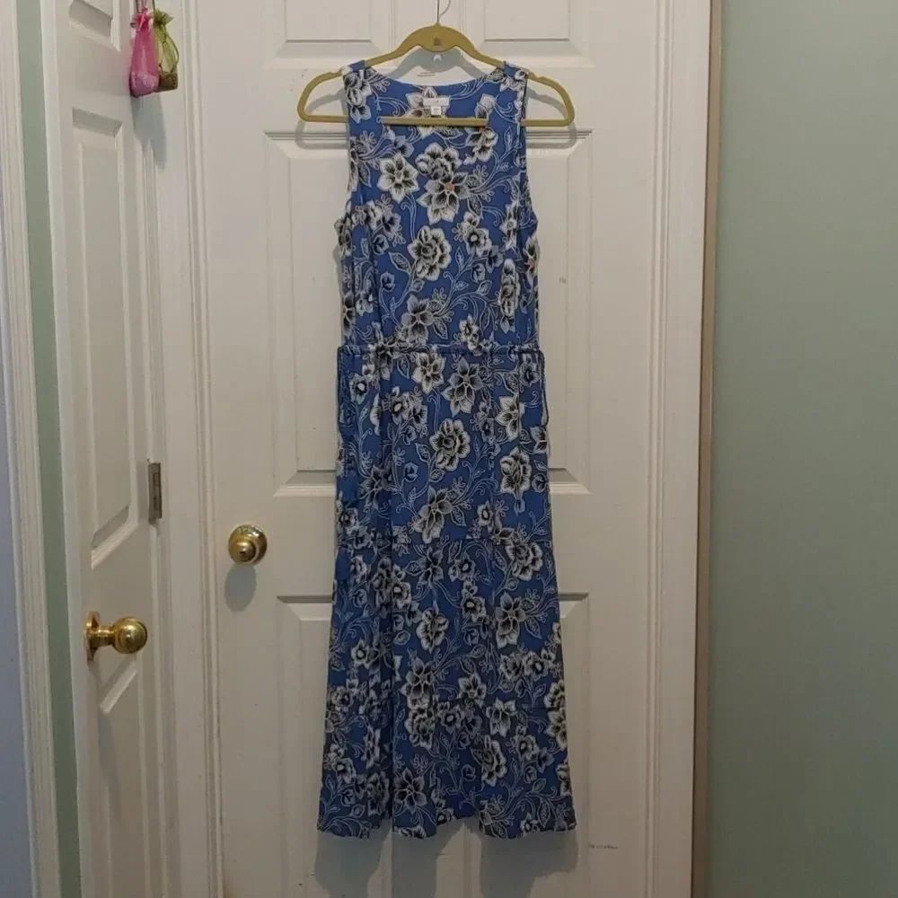 J. Jill  Maxi boho maxi date night casual dress Sz M  NWOT